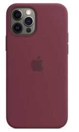 Чехол iPhone 13 Pro Max Silicon Case MagSafe без лого бордовый