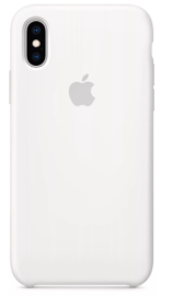 Чехол iPhone Xs Max Silicon Case белый