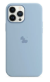 Чехол iPhone 13 Pro Max Silicon Case MagSafe Blue Fog