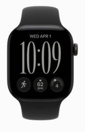 Apple Watch Series 12  Black 46mm Black Sport Band M/L MJEL4X