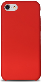 Чехол iPhone 7 Silicone Case красный