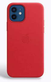 Чехол iPhone 12/12pro Leather Case Red