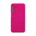 Чехол Samsung A25 Silicone Case ярко-розовый
