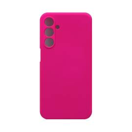 Чехол Samsung A25 Silicone Case ярко-розовый