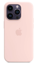 Чехол iPhone 14 Pro Silicone Case розовый