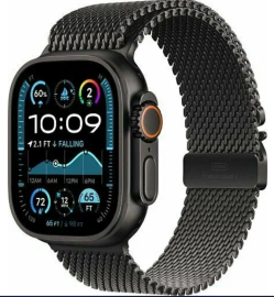 Apple Watch Ultra 2 2024 49mm Black Titanium Black Titanium Milanese Loop L (MX5V3)