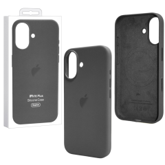 Чехол iPhone 16 Plus Silicone Case MagSafe Stone Grey