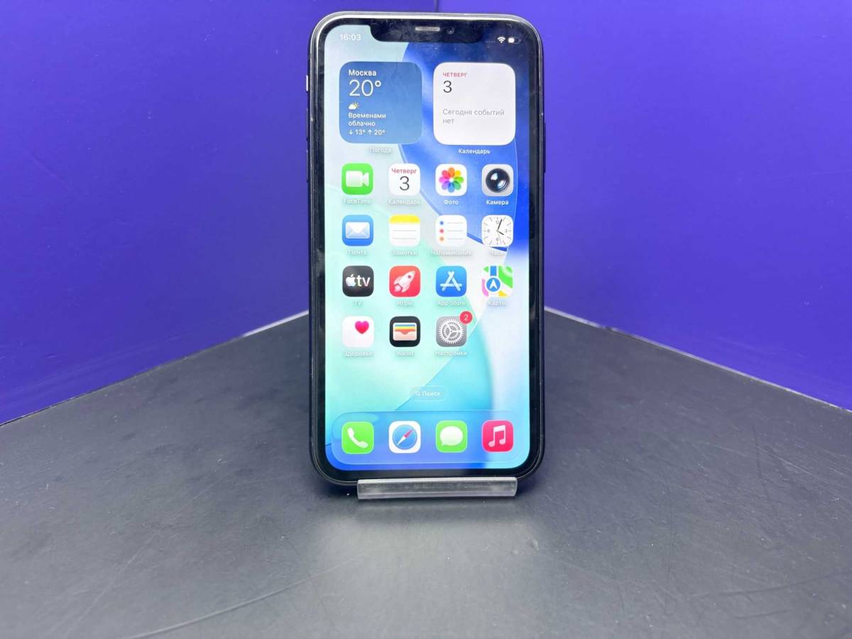  iPhone 11 64 Gb Black АКБ 100% imei352916115304892