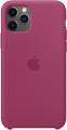 Чехол iPhone 11 Pro Max Silicon Case гранат