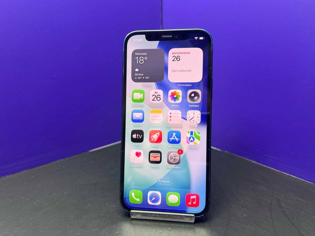 iPhone 12 128Gb Blue АКБ 81% imei359195672146987
