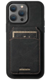 Чехол iPhone 15 Pro Max под кожу с визитницей