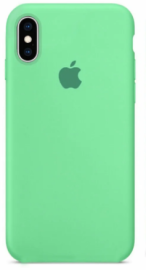 Чехол iPhone X/Xs Silicone Case мятный