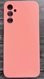Чехол Samsung A14 Silicone Case персик