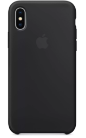 Чехол iPhone X/Xs Silicone Case черный