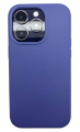 Чехол iPhone 14 Pro Max Leather Case MagSafe Wisteria