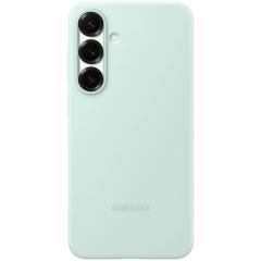 Чехол Samsung S25 Plus MagSafe Silicone Case мятный