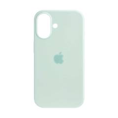 Чехол iPhone 16 Silicone Case MagSafe Aquamarine