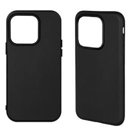Чехол iPhone 15 Pro черный матовый