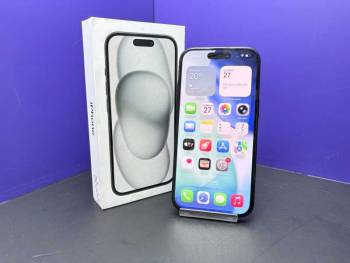iPhone 15 128Gb Black АКБ 85% imei 359333606744870