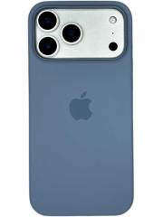 Чехол iPhone 17 Pro Max Silicone Case MagSafe Anchor Blue