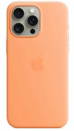 Чехол iPhone 15 Pro Max Silicone Case MagSafe Orange Sorbet