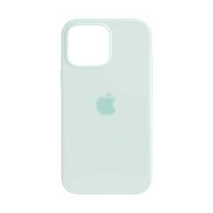 Чехол iPhone 16 Pro Max Silicone Case MagSafe Aquamarine