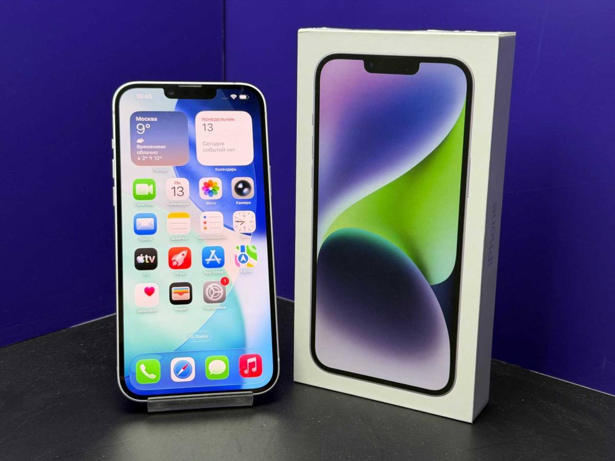 iPhone 14 Plus 256Gb Purple АКБ 83% imei351738580917862
