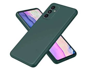 Чехол Samsung A05s Silicone Case зеленый