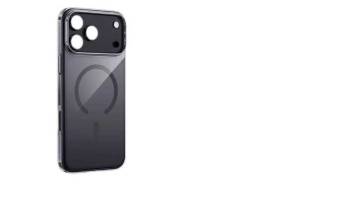Чехол iPhone 17 Pro Max KEEPHONE X-CRYSTAL серый