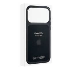 Чехол iPhone 18 Pro MagSafe Clear Case (черный)