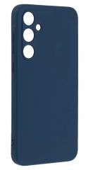 Чехол Samsung A55 Silicone Case темно-синий