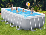 Каркасный бассейн Intex Rectangular Prism Frame Pool 26788NP