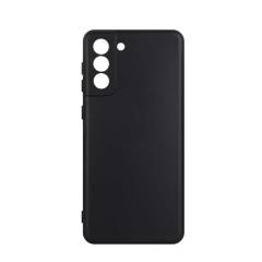 Чехол Samsung S21 Plus черный силикон