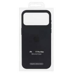 Чехол iPhone 17 Pro Max Silicone Case MagSafe Black