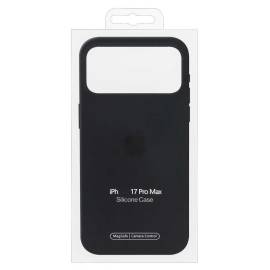 Чехол iPhone 17 Pro Max Silicone Case MagSafe Black