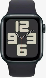 Apple Watch SE Gen 2 2023 Midnight 44mm Midnight Sport Band M/L (MRE93)