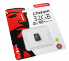 Флеш карта Micro SD 32Gb Kingston 100Mb/s