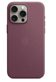 Чехол iPhone 15 Pro Max Fine Woven Case MagSafe Mulberry