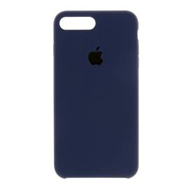 Чехол iPhone 7 Plus Silicone Case темно синий