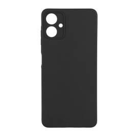 Чехол Samsung A06 матовый плотный чёрный