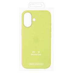 Чехол iPhone 17 Silicone Case MagSafe Neon Yellow
