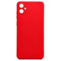Чехол Samsung A05 Silicone Case красный