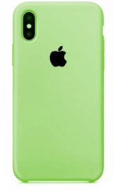 Чехол iPhone X/Xs Silicone Case светло-зеленый