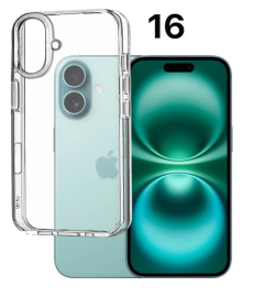 Чехол iPhone 16 прозрачный