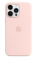 Чехол iPhone 13 Pro Max Silicone Case Пудра