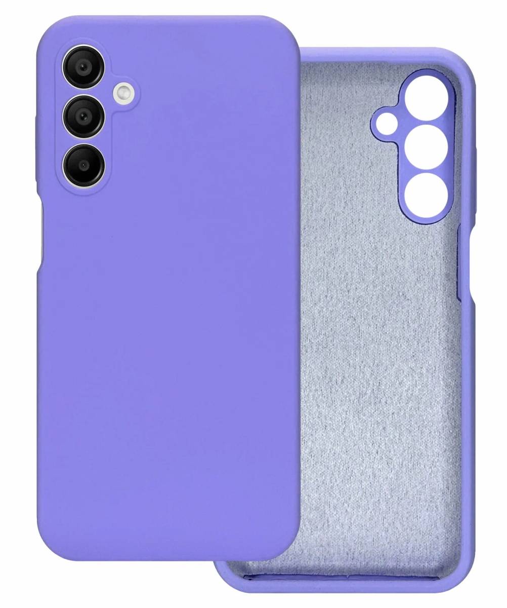 Чехол Samsung A16 Silicone Case лаванда