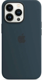Чехол iPhone 13 Pro Max Silicon Case MagSafe без лого темно-синий