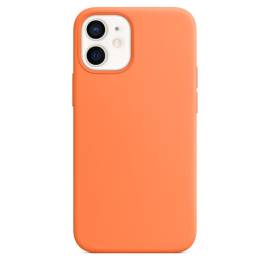 Чехол iPhone 12 mini Silicon Case Kumquat