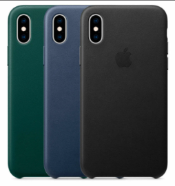 Чехол iPhone XS Max Leather Case 