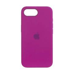 Чехол iPhone 16e Silicone Case MagSafe Fuchsia
